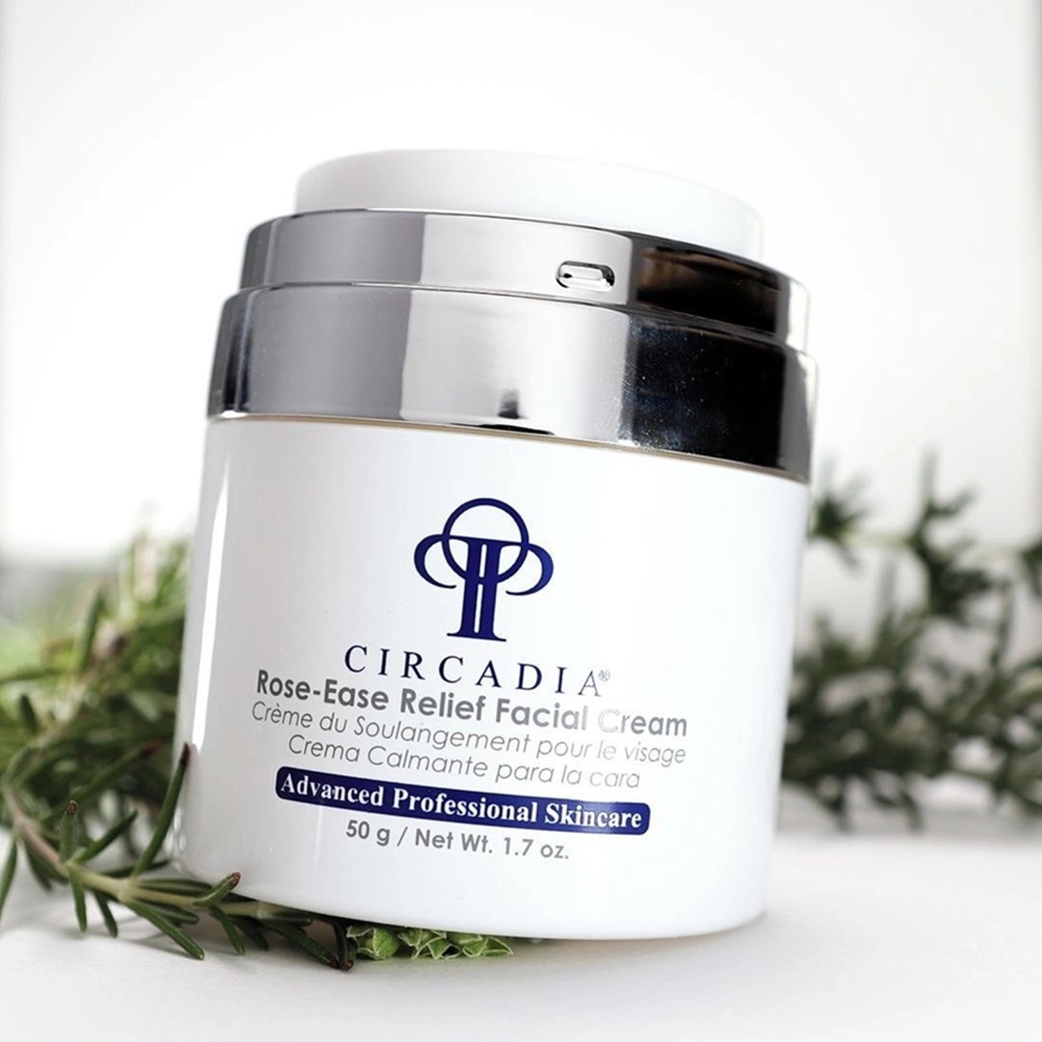 Крем для чутливої шкіри обличчя з розмарином від куперозу та розацеа Circadia Rose Ease Relief Cream Крем для чутливої шкіри обличчя з розмарином від куперозу та розацеа Circadia Rose Ease Relief Cream