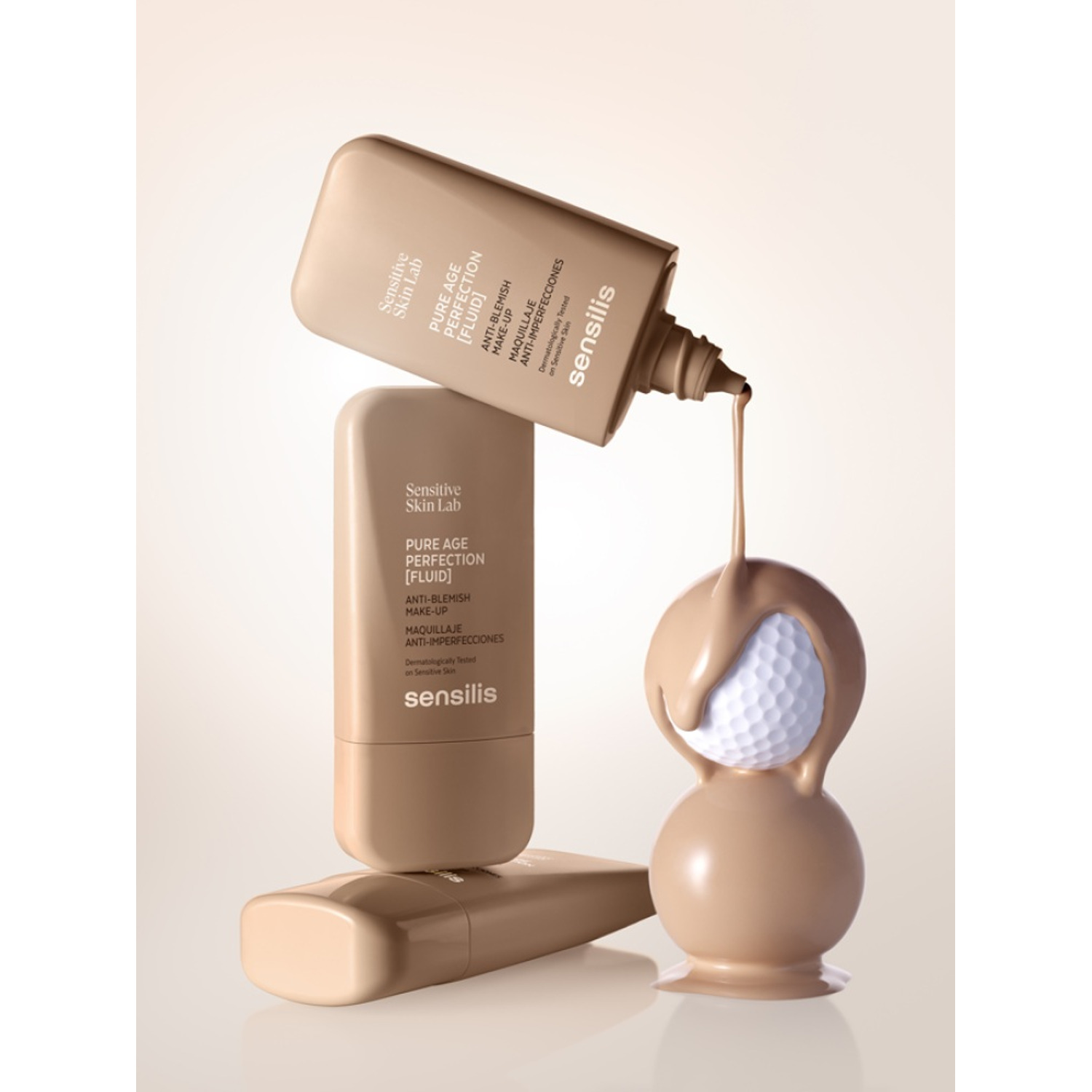 Себорегулирующий флюид с тоном Sensilis Pure Age Perfection Make-Up