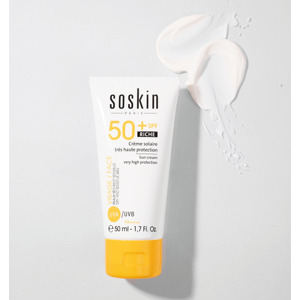 Сонцезахисний крем SPF 50+ SOSKIN Sun Cream Very High Protection SPF50+