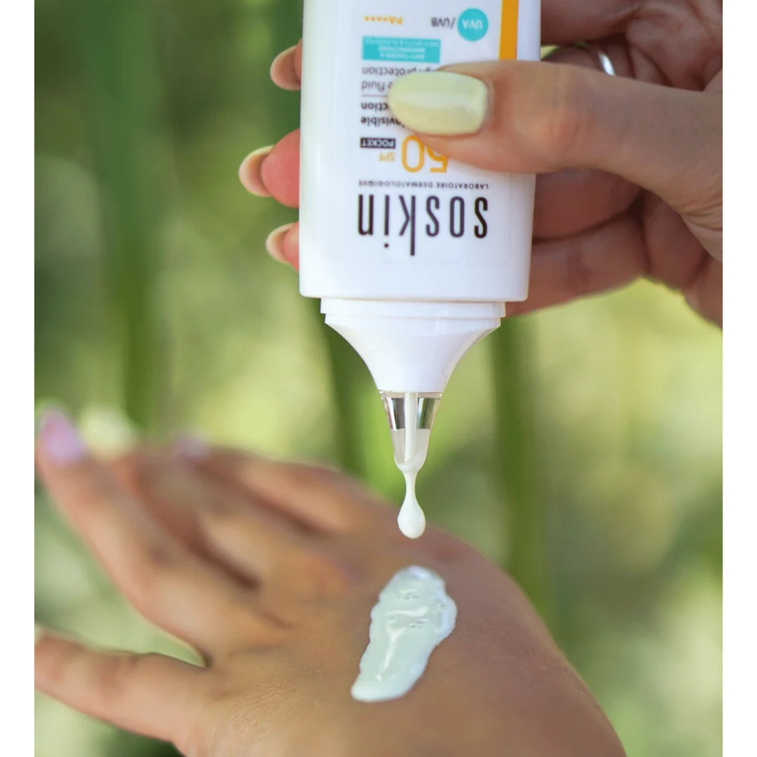 Сонцезахисний флюїд SPF50 SOSKIN Invisible Fluid HP SPF50