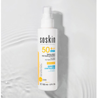 Сонцезахисний спрей для обличчя та тіла SPF 50+ SOSKIN Sun Spray Very High Protection SPF50+