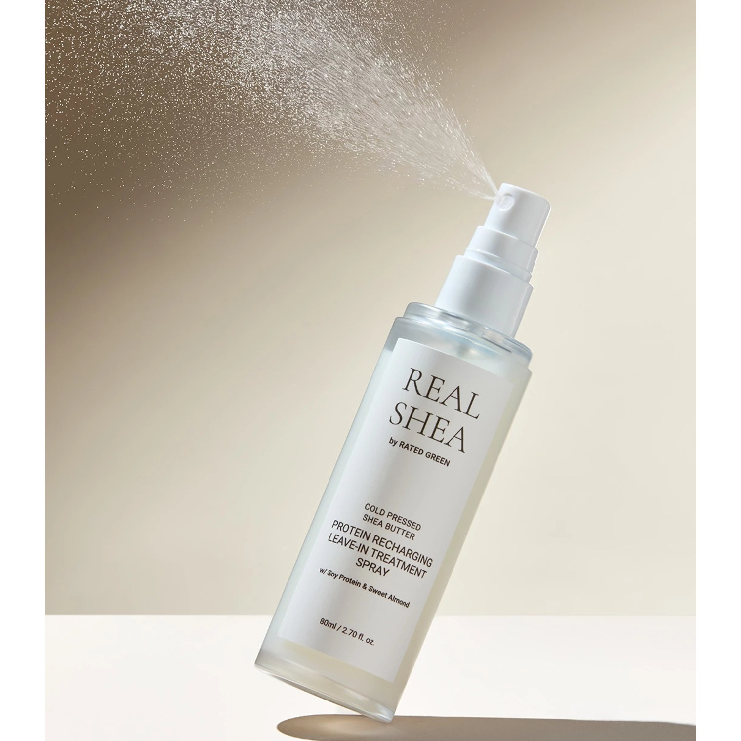 Спрей-термозахист для волосся з протеїнами Rated Green Real Shea Protein Recharging Leave-in Treatment Spray