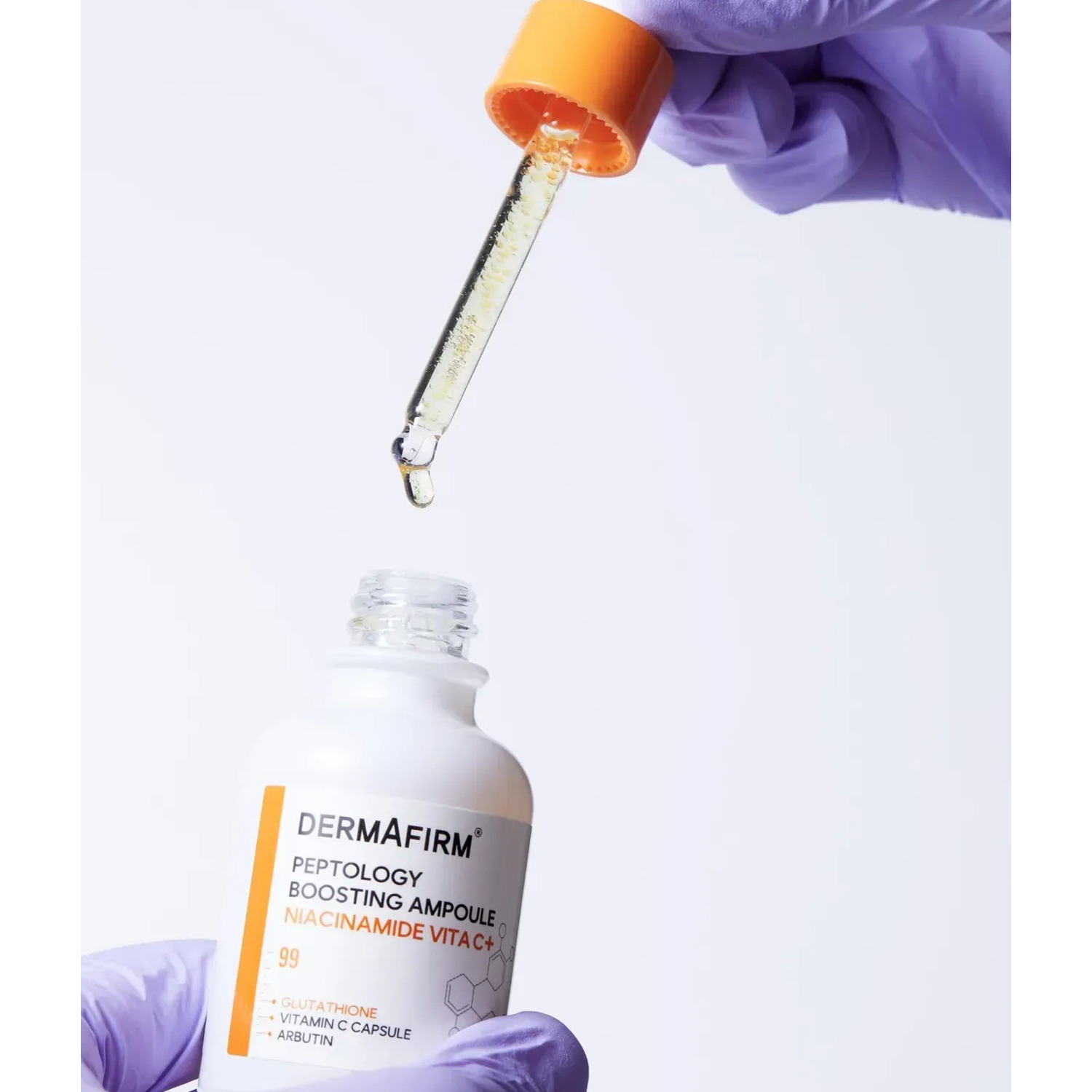 Сироватка бустер з ніацинамідом та вітаміном C Dermafirm Peptology Boosting Niacinamide Vita C