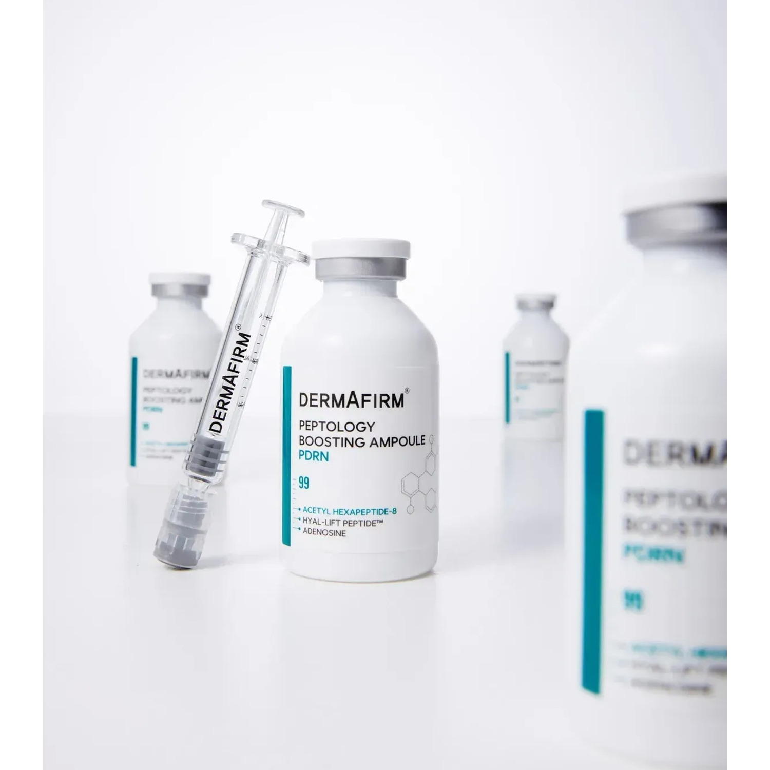 Сироватка бустер з ПДРН-4D 8% та Пептидами Dermafirm Peptology Boosting Ampoule PDRN