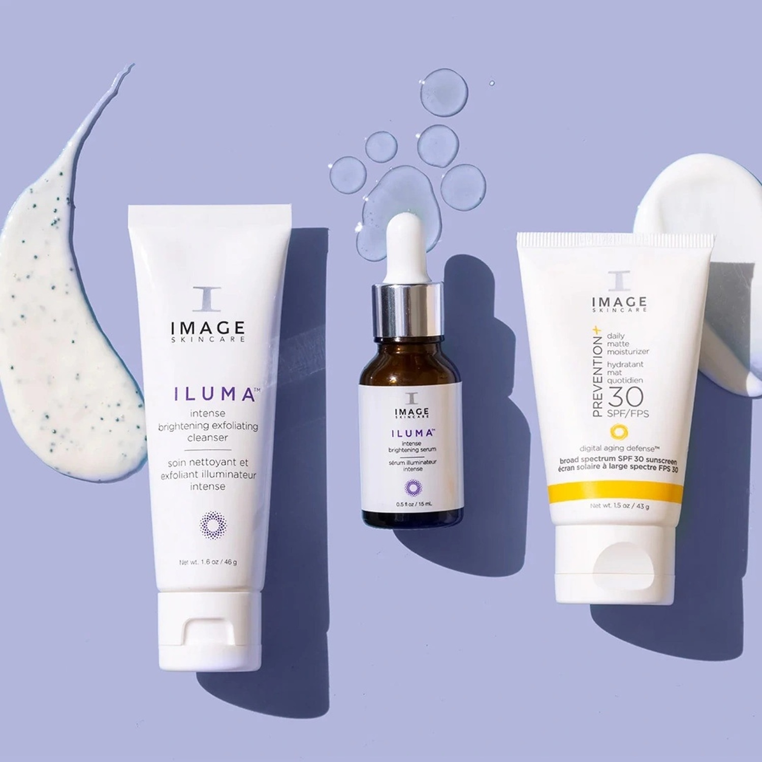 Набор для осветления и защиты кожи IMAGE Facial Set Brighten & Protect Kit 3-Step Brightening