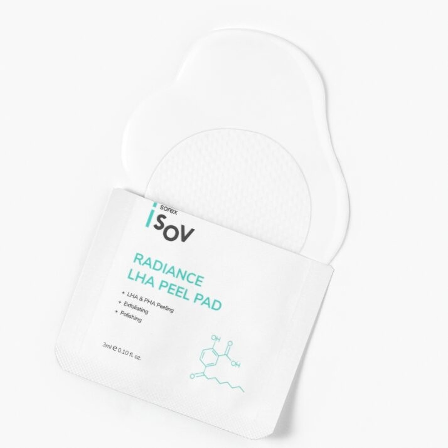 Эксфолирующие пилинг-падсы Isov Sorex Radiance LHA Peel Pad