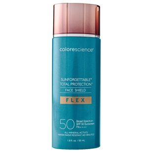 Сонцезахисний крем для обличчя з адаптивними пігментами Colorescience Face Shield Flex Fair SPF 50