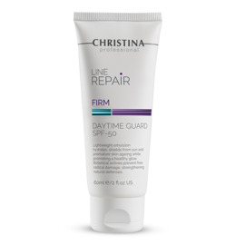 Денний крем із захистом SPF50 CHRISTINA Line Repair Firm
