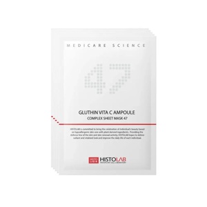 Маска для осветления кожи HistoLab Gluthin Vita C Ampoule Complex Sheet Mask 47