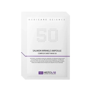 Маска против морщин HistoLab Salmon Wrinkle Ampoule Complex Sheet Mask 50
