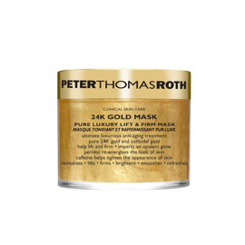 Маска для лица с 24-каратным золотом для лифтинга и укрепления кожи PTR 24K Gold Mask Pure Luxury Lift