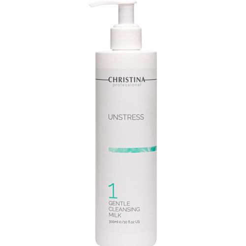 Ніжне очищувальне молочко CHRISTINA Unstress Gentle Cleansing Milk