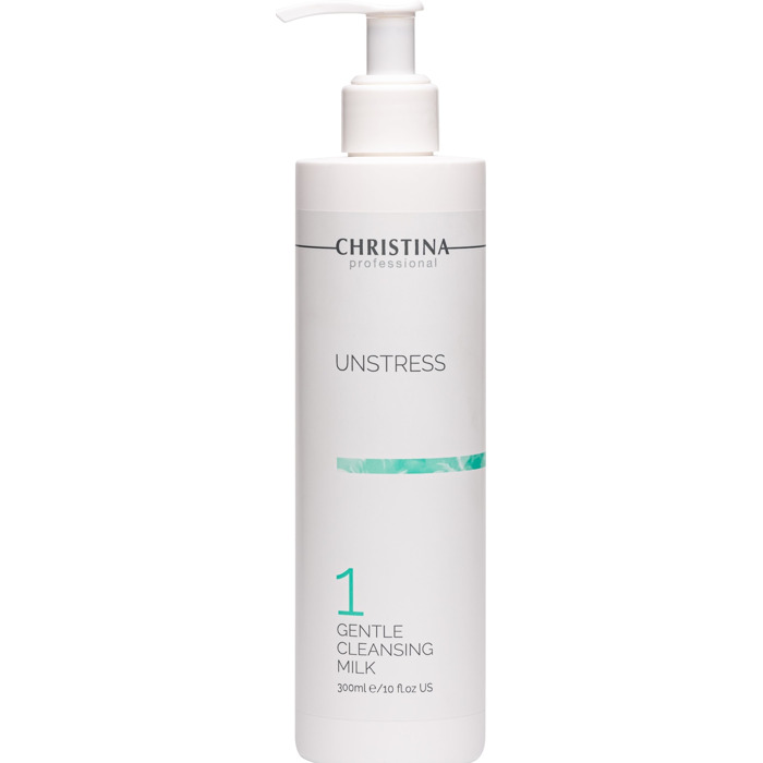 Ніжне очищувальне молочко CHRISTINA Unstress Gentle Cleansing Milk