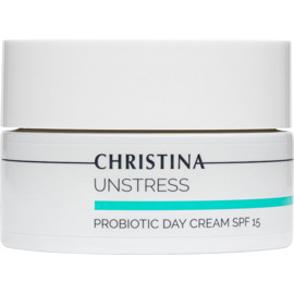 Денний крем з пробіотичною дією SPF 15 CHRISTINA Unstress ProBiotic day Cream