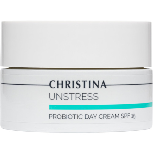 Денний крем з пробіотичною дією SPF 15 CHRISTINA Unstress ProBiotic day Cream