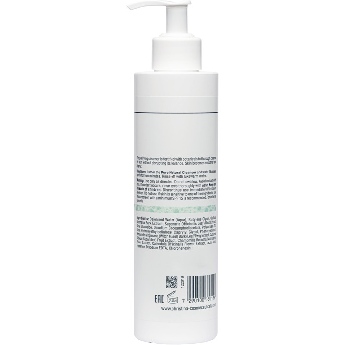 Натуральний очищувальний гель для всіх типів шкіри CHRISTINA Fresh Pure & Natural Cleanser