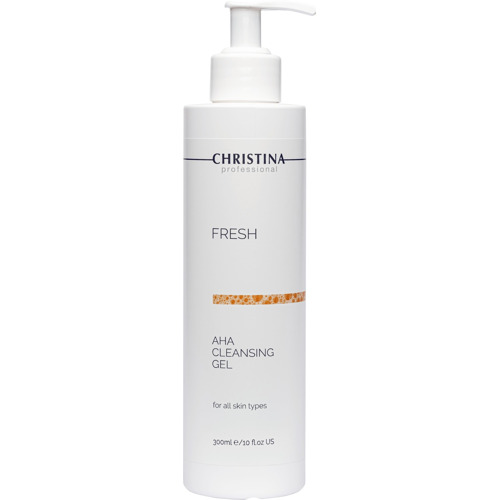 Очищувальний гель з фруктовими кислотами для всіх типів шкіри CHRISTINA Fresh AHA Cleansing Gel