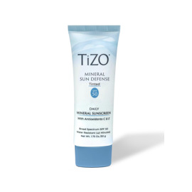 Мінеральний сонцезахисний крем з відтінком TiZO Mineral Sun Defense Tinted SPF 50