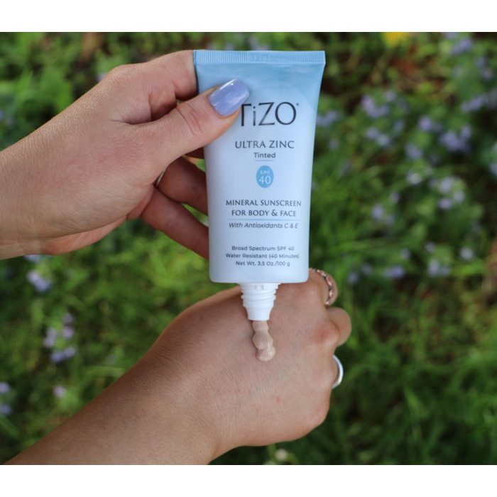 Солнцезащитный крем для лица и тела тонирующий TiZO Ultra Zinc Body & Face Tinted SPF 40