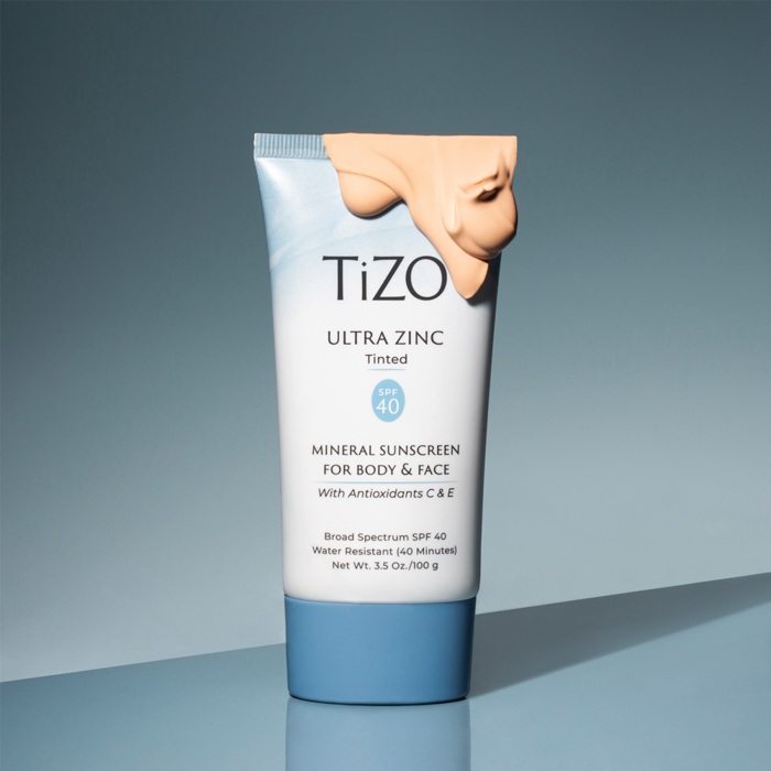 Солнцезащитный крем для лица и тела тонирующий TiZO Ultra Zinc Body & Face Tinted SPF 40