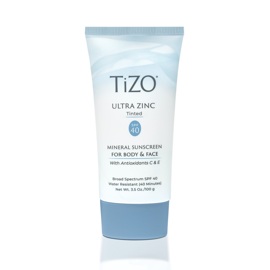 Солнцезащитный крем для лица и тела тонирующий TiZO Ultra Zinc Body & Face Tinted SPF 40