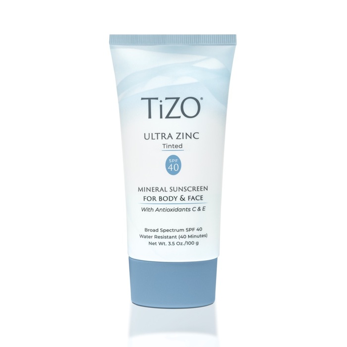 Солнцезащитный крем для лица и тела тонирующий TiZO Ultra Zinc Body & Face Tinted SPF 40