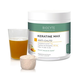Збільшує об'єм волосся і стимулює його ріст Biocyte Keratine Max