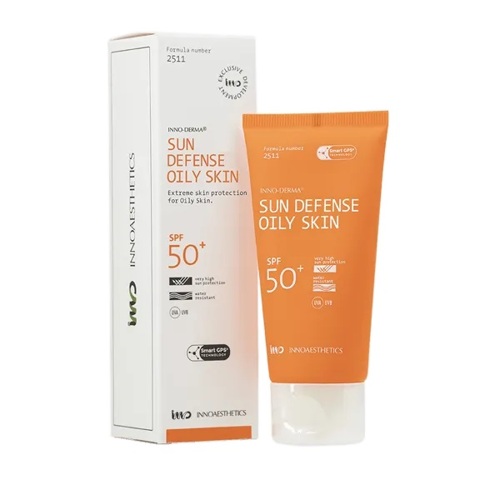 Солнцезащитный крем для всех типов кожи Innoaesthetics Sun Defense Oily SPF50