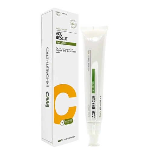 Крем для омоложения кожи Innoaesthetics Age Rescue 24H Cream