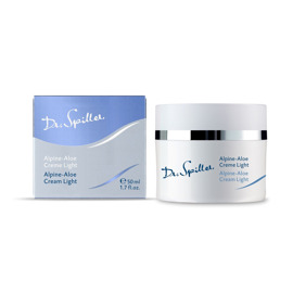 Легкий крем для обезвоженной и чувствительной кожи Dr.Spiller Alpine-Aloe Cream Light