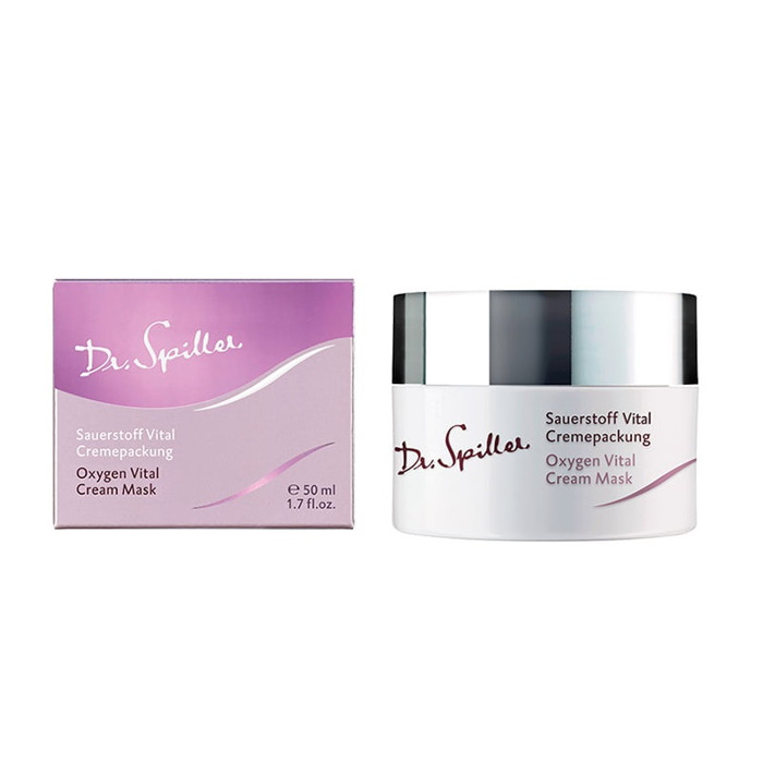 Кислородная омолаживающая крем-маска Dr.Spiller Oxygen Vital Cream Mask