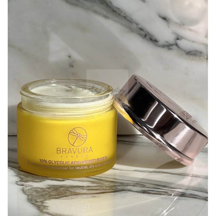 Ночной крем на основе гликолевой кислоты 10% Bravura London Glycolic Acid 10% Moisturiser