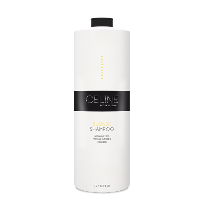 Шампунь з фіолетовим пігментом Celine Professional Blonde Shampoo