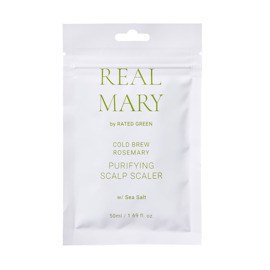Очищающая маска саше для кожи головы с морской солью Rated Green Real Mary Purifying Scalp Scaler