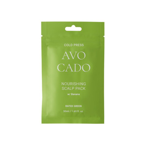 Питательная маска саше с маслом авокадо Rated Green Cold Press Avocado Nourishing Scalp Pack