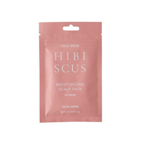 Увлажняющая маска саше с соком гибискуса Rated Green Cold Brew Hibiscus Moisturizing Scalp Pack