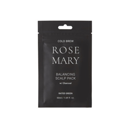 Балансирующая маска саше с соком розмарина Rated Green Cold Brew Rosemary Balancing Scalp Pack