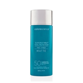 Сонцезахисний крем з матуючим ефектом Colorescience Total Protection Face Shield Matte SPF 50