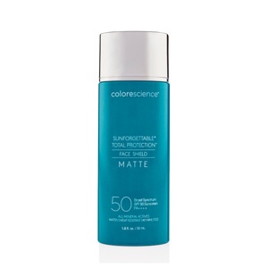 Солнцезащитный крем с матирующим эффектом Colorescience Total Protection Face Shield Matte SPF 50