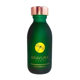 Эвкалиптовый тонер с 15% AHA/BHA кислотами и камфорой Bravura London Detoxifying Eucalyptus Astringent Toner