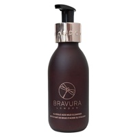 Гель для вмивання та ексфоліації Bravura London Hot Cloth Volcanic Mud Cleanser & Masque