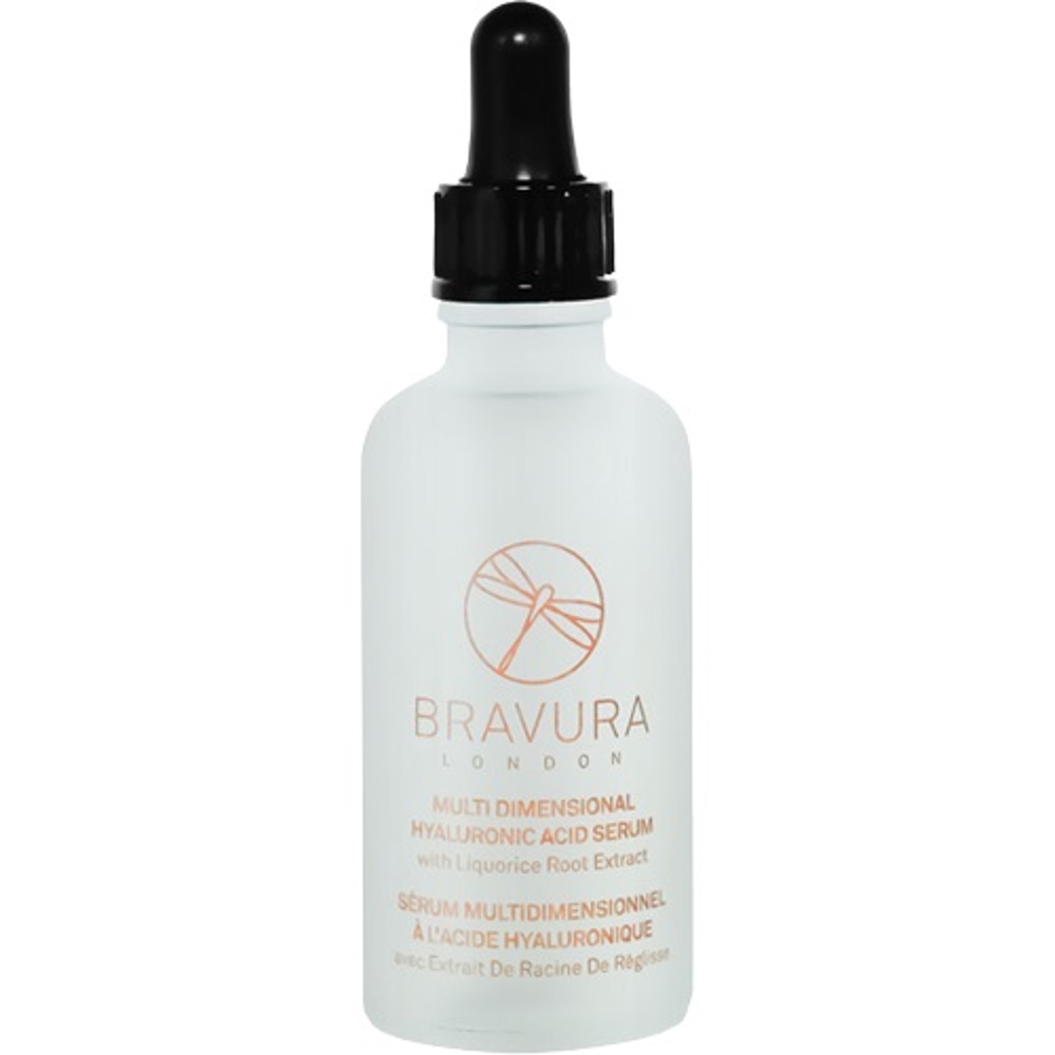 Увлажняющая сыворотка с гиалуроновой кислотой Bravura London Multi Hyaluronic Acid Serum with Liquorice Root Extract