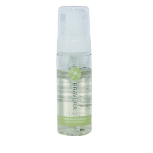 Глубоко очищающий гель с AHA и BHA кислотами и энзимами Bravura London Purifying Gel Cleanser