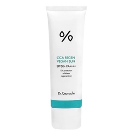 Солнцезащитный крем с центелой азиатской Dr.Ceuracle Cica Regen Vegan Sun SPF50+/ PA++++