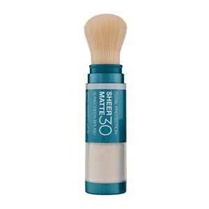 Солнцезащитная матирующая пудра с кистью Colorescience Sunforgettable Total Protection Sheer Matte SPF 30