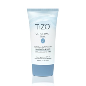 Солнцезащитный крем для лица и тела тонирующий TiZO Ultra Zinc Body & Face Tinted SPF 40