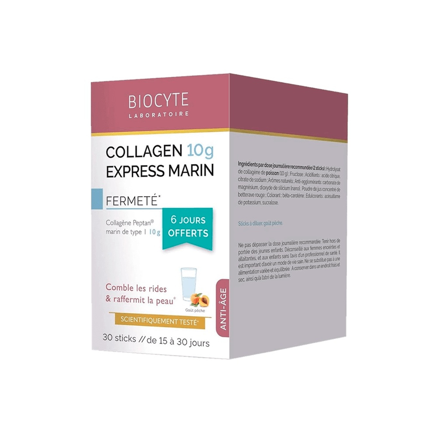 Высококонцентрированная формула морского коллагена Biocyte Collagen Express Marin 10 g