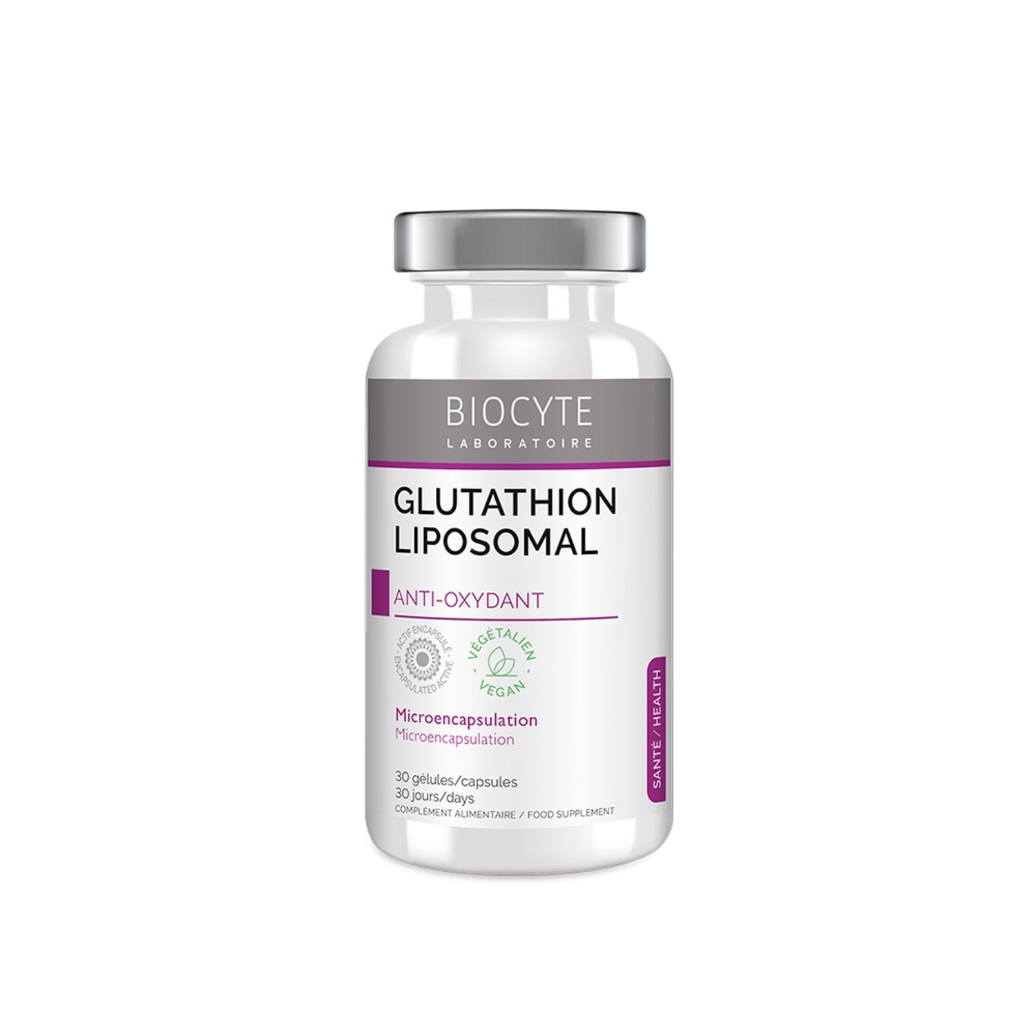 Липосомальный глутатион, мощный антиоксидант Biocyte Glutathion Liposomal