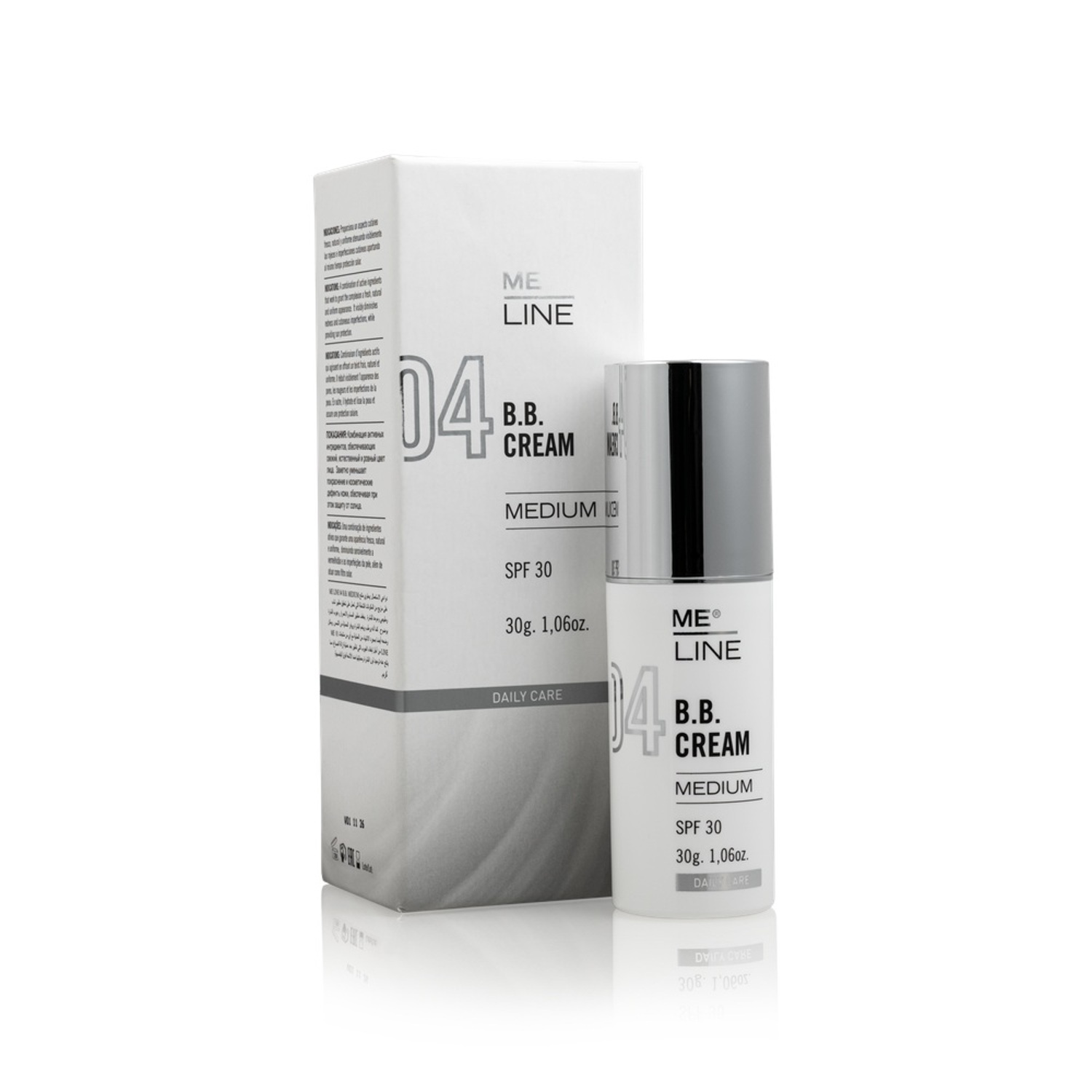 Тональный увлажняющий крем из SPF 30 ME Line 04 BB Medium