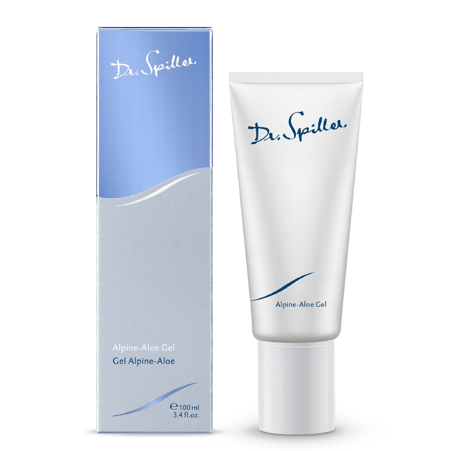 Зволожувальний гель для чутливої шкіри з алое Dr.Spiller Alpine-Aloe Gel